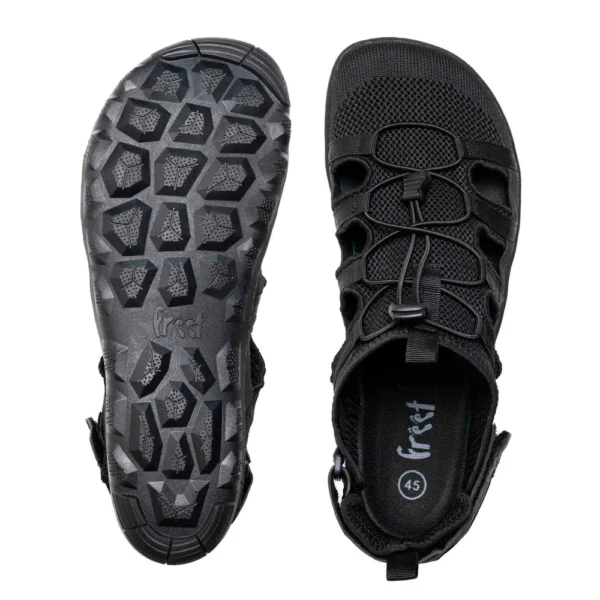 SANDALIA RESPETUOSA ZENNOR 2 BLACK FREET BAREFOOT