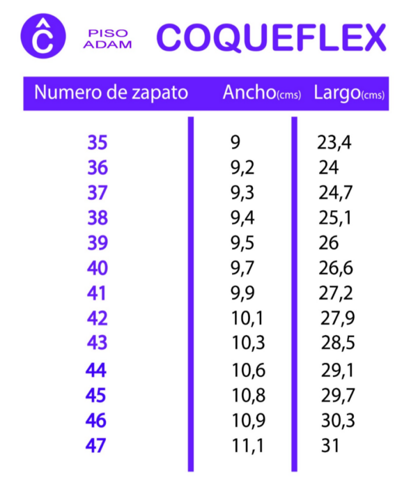 DEPORTIVA RESPETUOSA COQUEFLEX COMBI 5 LAVANDA- AGUA - AMARILLO - Imagen 4
