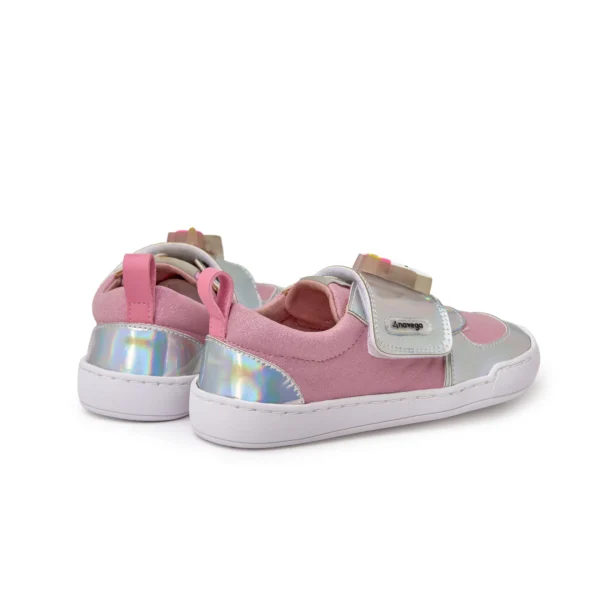 DEPORTIVA RESPETUOSA UNICORNIO ROSA CON LUCES NAVEGA BAREFOOT - Imagen 4