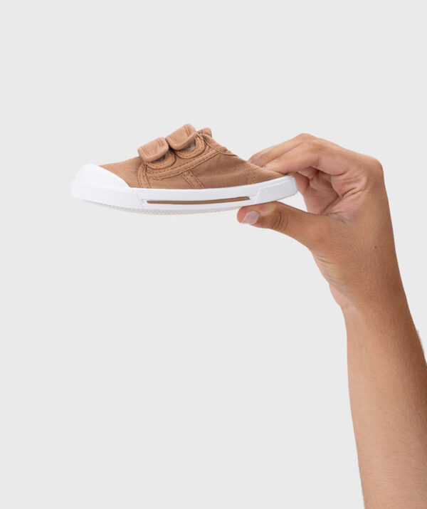 LONA RESPETUOSA IGOR CANVAS VELCRO COLOR CANELA - Imagen 3