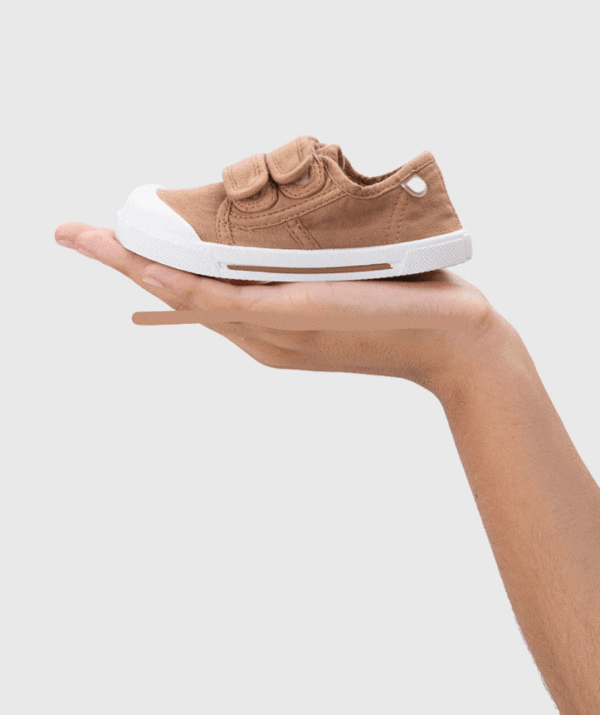 LONA RESPETUOSA IGOR CANVAS VELCRO COLOR CANELA - Imagen 6