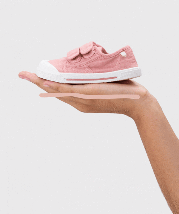 LONA RESPETUOSA CANVAS VELCRO ROSA - IGOR BAREFOOT - Imagen 4