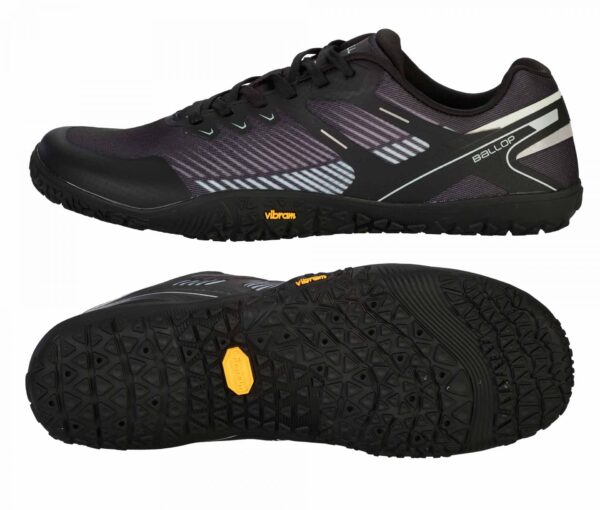 ZAPATILLA RESPETUOSA BALLOP ESCUR BLACK CON SUELA VIBRAM - Imagen 7
