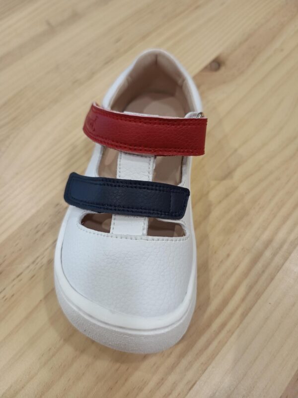 SANDALIA RESPETUOSA BLANCO /NAVY/ROJO DE FLEXINENS - Imagen 3