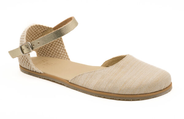 SANDALIA VALENCIANA RESPETUOSA BEIGE FLEXINENS
