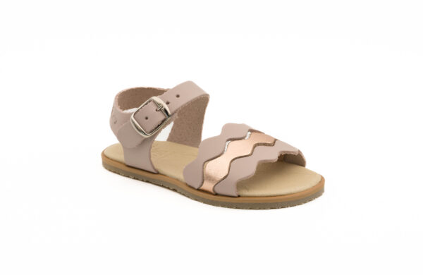 SANDALIA RESPETUOSA BOX CAPRONE NUDE DE FLEXINENS