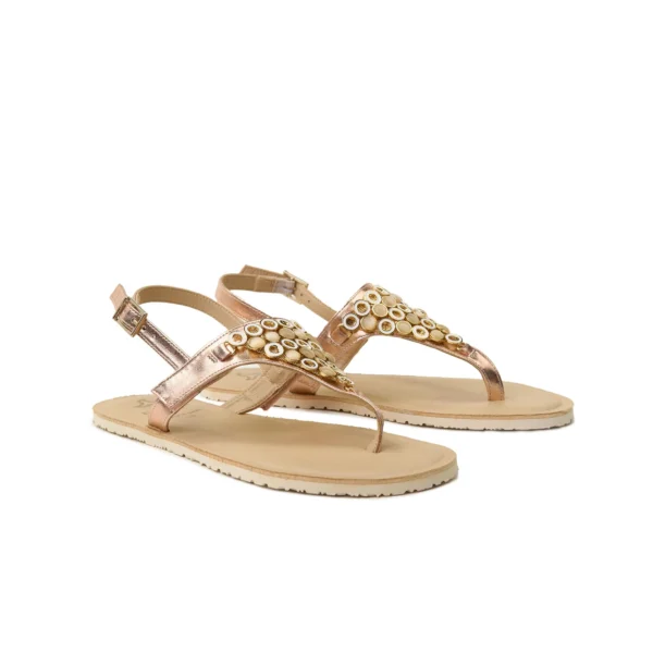 SANDALIA RESPETUOSA MAMBA BRONCE DE NAVEGA BAREFOOT - Imagen 3