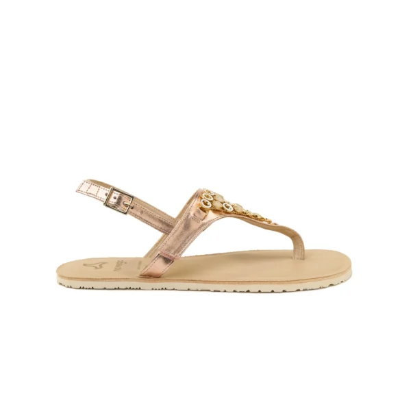 SANDALIA RESPETUOSA MAMBA BRONCE DE NAVEGA BAREFOOT - Imagen 4