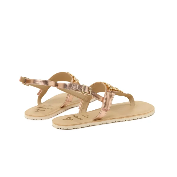 SANDALIA RESPETUOSA MAMBA BRONCE DE NAVEGA BAREFOOT - Imagen 5