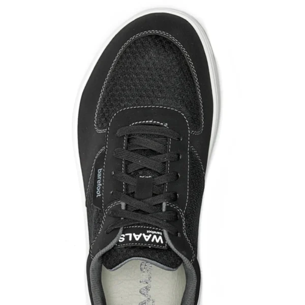 ZAPATILLA DEPORTIVA BAREFOOT WAALS VEGAN NARVIK NEGRO - Imagen 2