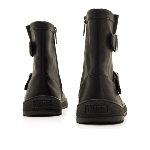 BOTA MUSTANG FREE CLOT NEGRO CON HEBILLAS - Imagen 4