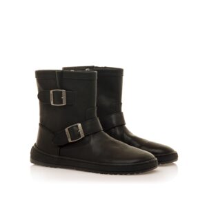 BOTA MUSTANG FREE CLOT NEGRO CON HEBILLAS