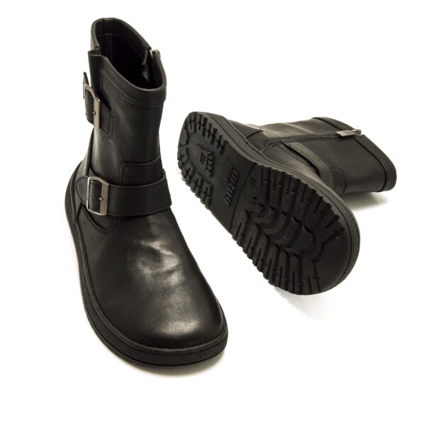 BOTA MUSTANG FREE CLOT NEGRO CON HEBILLAS - Imagen 7