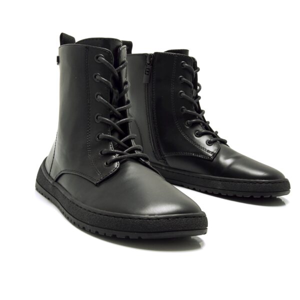 BOTA MILITAR BAREFOOT MUSTANG FREE ALASK POLLY NEGRO - Imagen 3