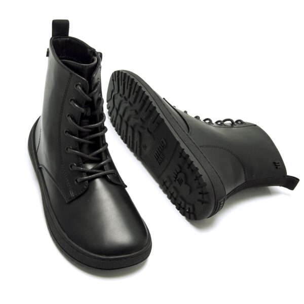 BOTA MILITAR BAREFOOT MUSTANG FREE ALASK POLLY NEGRO - Imagen 4
