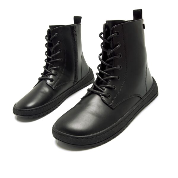BOTA MILITAR BAREFOOT MUSTANG FREE ALASK POLLY NEGRO - Imagen 6
