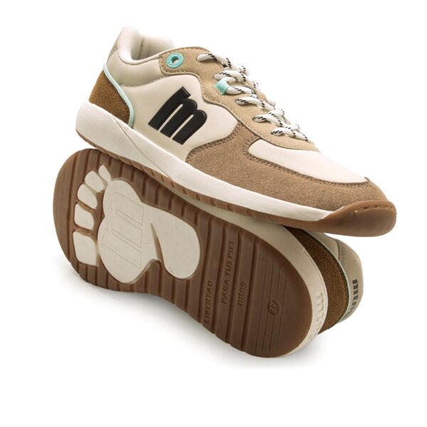 DEPORTIVA BAREFOOT MUJER APOLO PLITY TAUPE DE MUSTANG FREE - Imagen 6