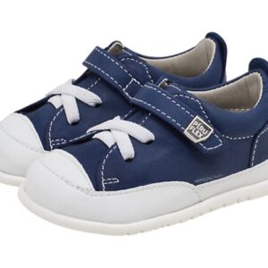 DEPORTIVA RESPETUOSA PIEL NOBUCK AZUL MARINO DE PIRUFLEX