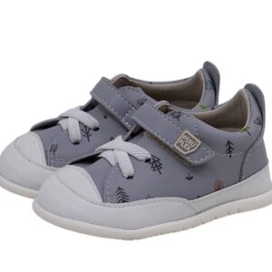 DEPORTIVA RESPETUOSA DE MICROFIBRA ARBOLES GRIS PERLA DE PIRUFLEX