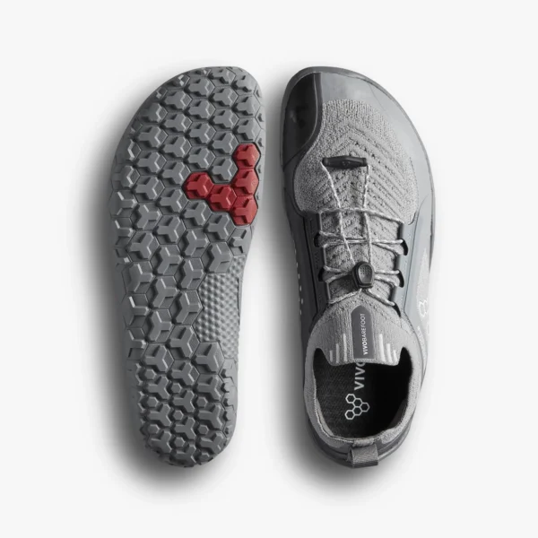 PRIMUS TRAIL KNIT FG STORM CLOUD HOMBRES - VIVO BAREFOOT - Imagen 3