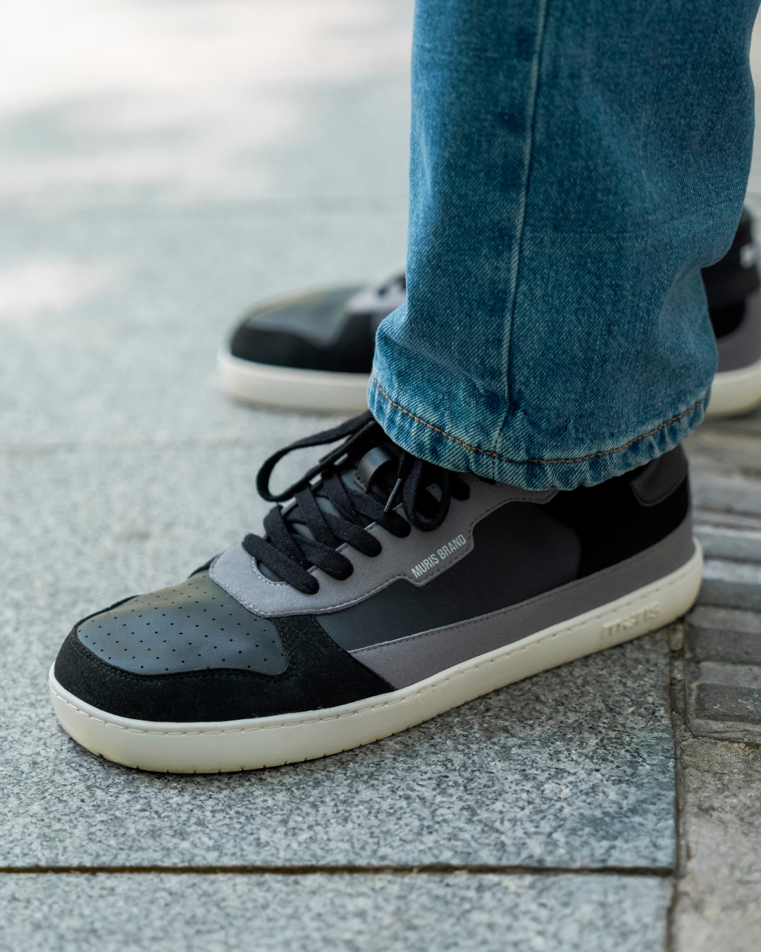 muris brand majorca black negro hombre barefoot6