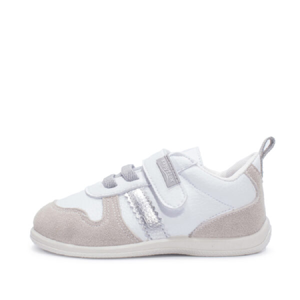 DEPORTIVA RESPETUOSA NANTES BLANCO PLATA DE ZAPYFLEX - Imagen 2