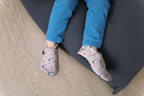 ZAPATILLAS DE INTERIOR RESPETUOSAS MAPACHE DE SNUGI - Imagen 3
