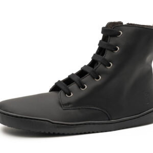 BOTA MILITAR BAREFOOT NEGRO DE FLEXINENS EN HORMA ANCHA