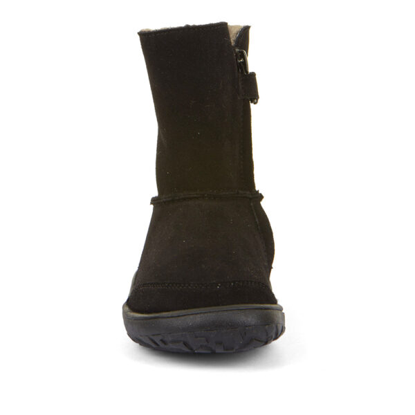 BOTA RESPETUOSA FRODDO BAREFOOT ADULTO CON MEMBRANA TEX ANTE COLOR BLACK - Imagen 3