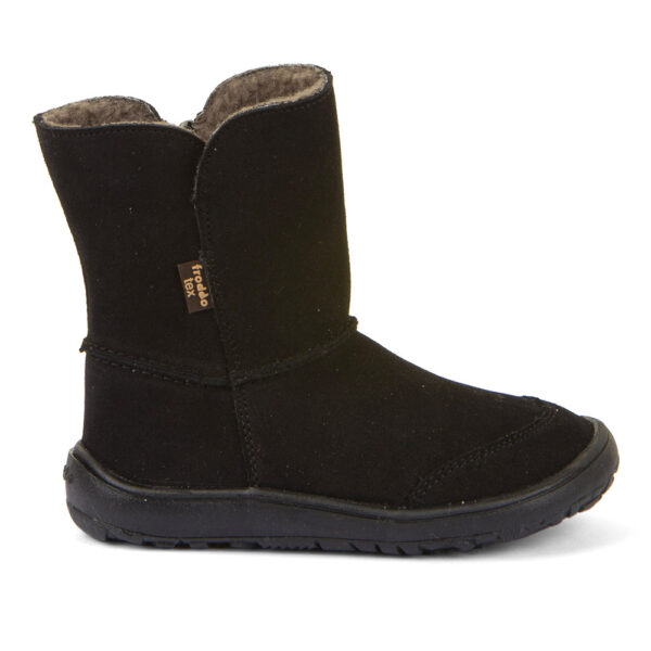 BOTA RESPETUOSA FRODDO BAREFOOT ADULTO CON MEMBRANA TEX ANTE COLOR BLACK - Imagen 7