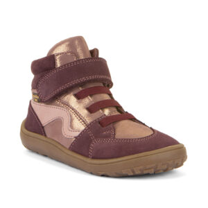 BOTA RESPETUOSA FRODDO BAREFOOT CON MEMBRANA TEX GO BURDEOS GOLD