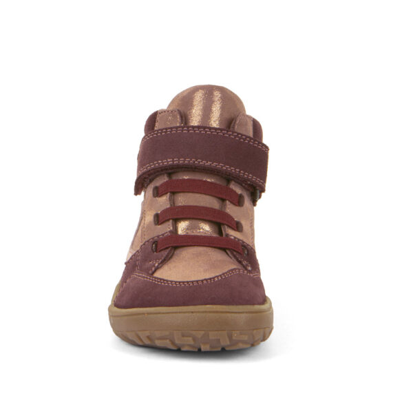 BOTA RESPETUOSA FRODDO BAREFOOT CON MEMBRANA TEX GO BURDEOS GOLD - Imagen 3
