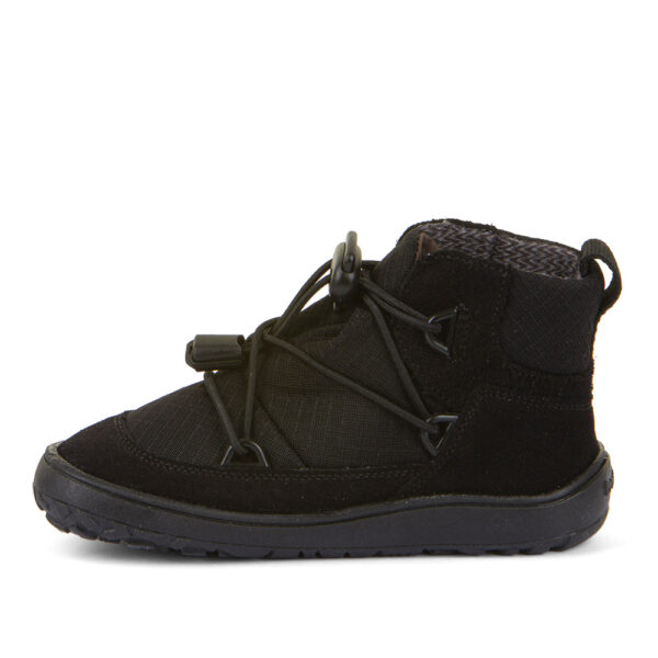 BOTA RESPETUOSA FRODDO BAREFOOT ADULTO CON MEMBRANA TEX TRACK BLACK - Imagen 2