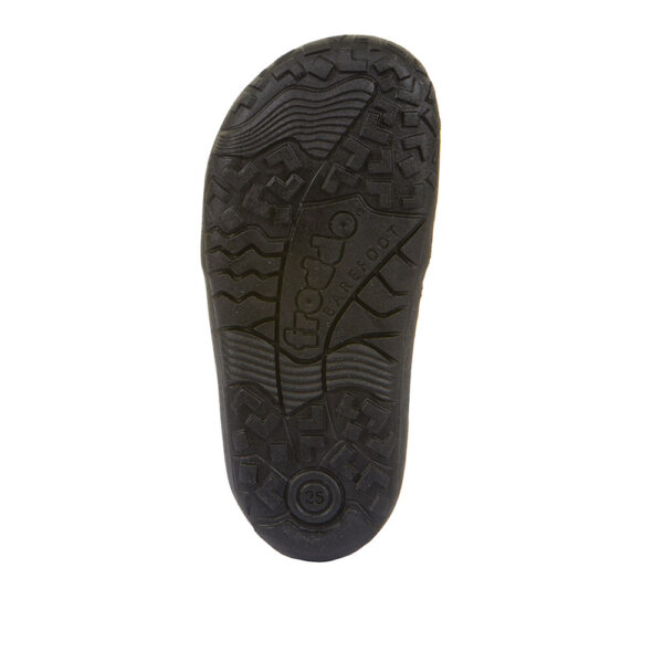 BOTA RESPETUOSA FRODDO BAREFOOT ADULTO CON MEMBRANA TEX TRACK BLACK - Imagen 6