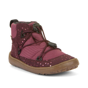 BOTA RESPETUOSA FRODDO BAREFOOT CON MEMBRANA TEX TRACK BURDEOS