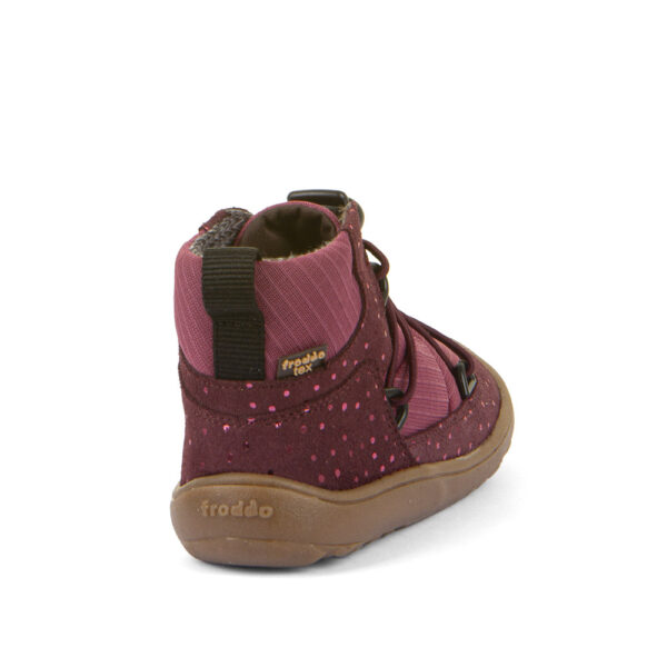 BOTA RESPETUOSA FRODDO BAREFOOT CON MEMBRANA TEX TRACK BURDEOS - Imagen 4