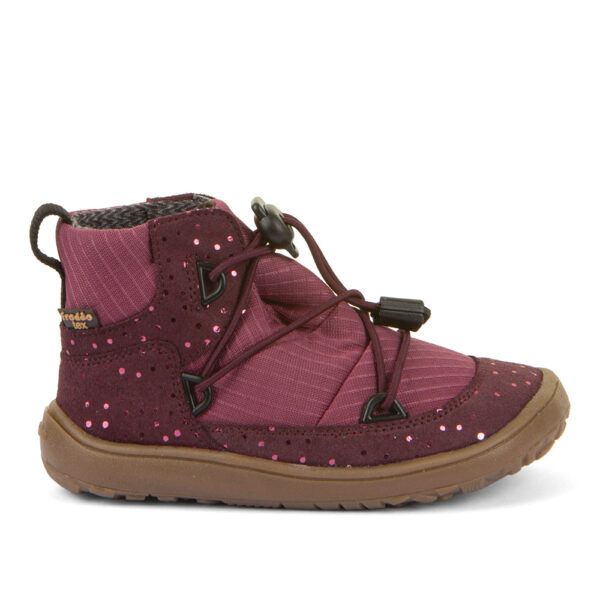 BOTA RESPETUOSA FRODDO BAREFOOT CON MEMBRANA TEX TRACK BURDEOS - Imagen 7