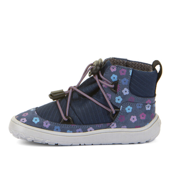 BOTA RESPETUOSA FRODDO BAREFOOT CON MEMBRANA TEX TRACK DENIM CON FLORES - Imagen 2