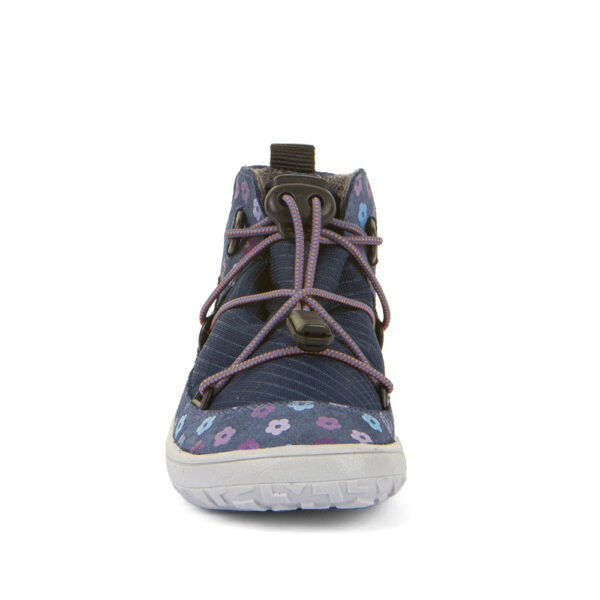 BOTA RESPETUOSA FRODDO BAREFOOT CON MEMBRANA TEX TRACK DENIM CON FLORES - Imagen 3