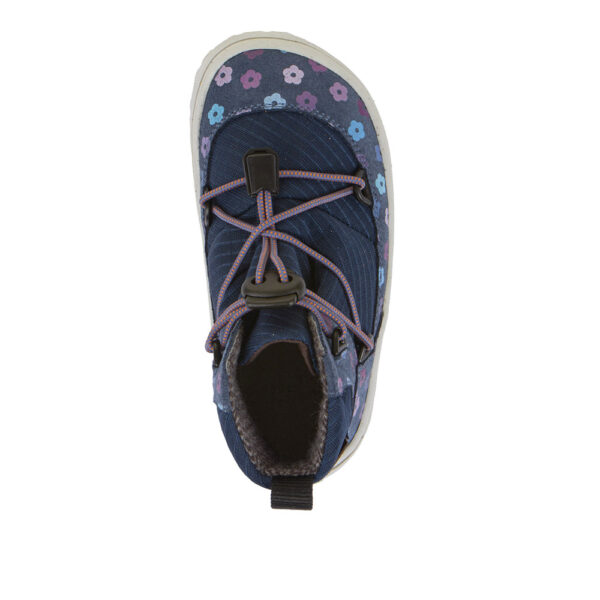 BOTA RESPETUOSA FRODDO BAREFOOT CON MEMBRANA TEX TRACK DENIM CON FLORES - Imagen 5
