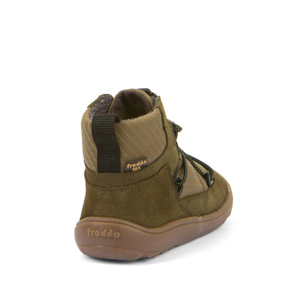 BOTA RESPETUOSA DE FRODDO BAREFOOT CON MEMBRANA TEX TRACK OLIVE - Imagen 4
