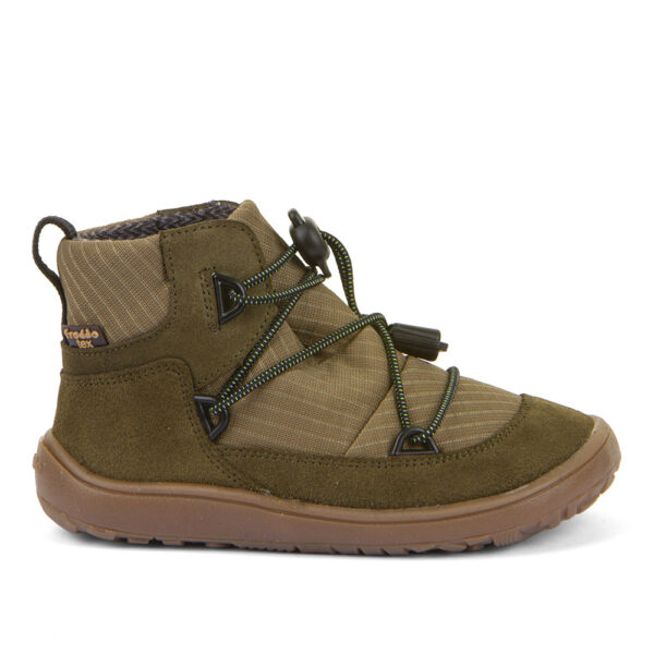 BOTA RESPETUOSA DE FRODDO BAREFOOT CON MEMBRANA TEX TRACK OLIVE - Imagen 7