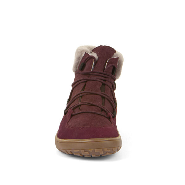 BOTA RESPETUOSA FRODDO BAREFOOT ADULTO UP FURRY W CON MEMBRANA TEX COLOR BURDEOS - Imagen 3