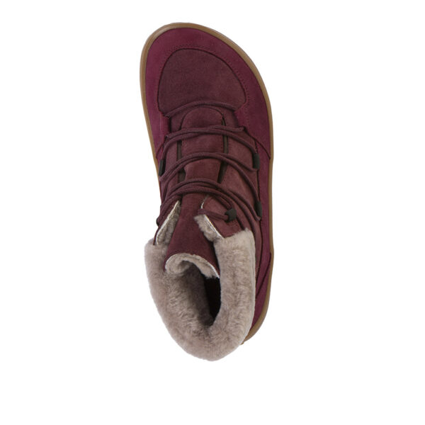 BOTA RESPETUOSA FRODDO BAREFOOT ADULTO UP FURRY W CON MEMBRANA TEX COLOR BURDEOS - Imagen 5