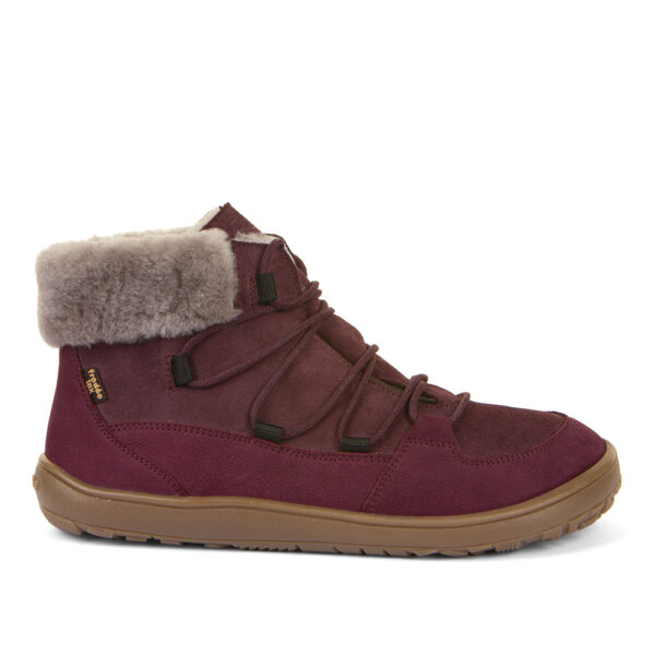 BOTA RESPETUOSA FRODDO BAREFOOT ADULTO UP FURRY W CON MEMBRANA TEX COLOR BURDEOS - Imagen 7