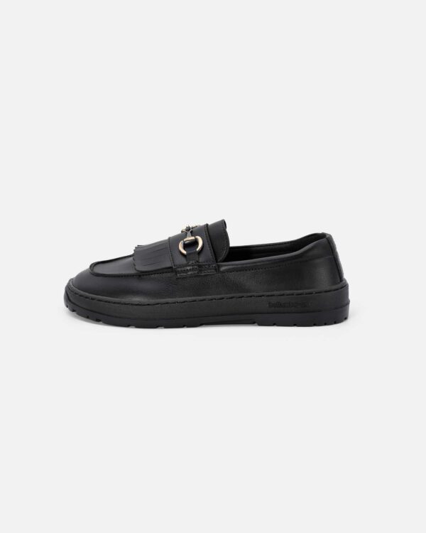 MOCASIN BAREFOOT MODELO GLOW EN COLOR NEGRO - BEFLAMBOYANT - Imagen 2