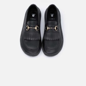 MOCASIN BAREFOOT MODELO GLOW EN COLOR NEGRO - BEFLAMBOYANT
