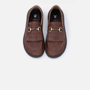 MOCASIN BAREFOOT MODELO GLOW MARRON - BEFLAMBOYANT