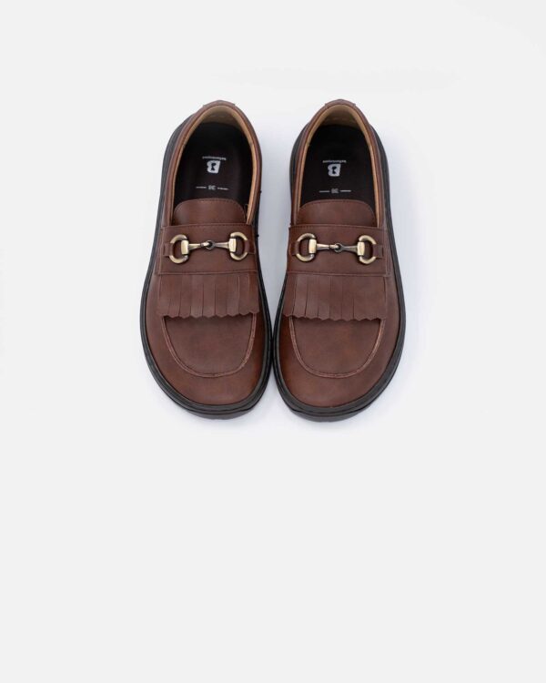 MOCASIN BAREFOOT MODELO GLOW MARRON - BEFLAMBOYANT