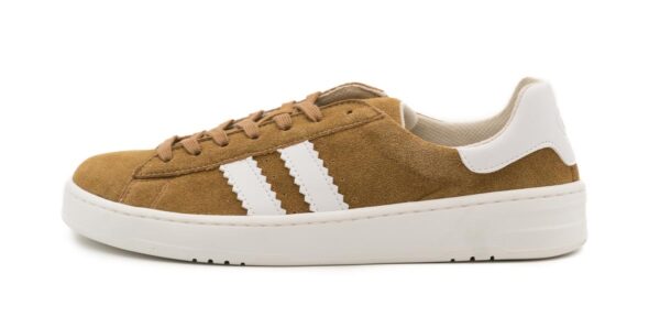 DEPORTIVA RESPETUOSA COQUEFLEX TABACO BLANCO HORMA ANCHA